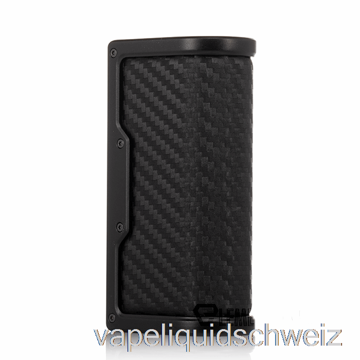 Verlorene Vape Thelema Batterieabdeckung Schwarz / Kohlefaser Vape Ohne Nikotin